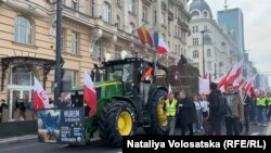Marš poljoprivrednika ulicama Varšave, 27. februara 2024.