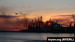 Ucraina a distrus o navă rusă în Crimeea ocupată