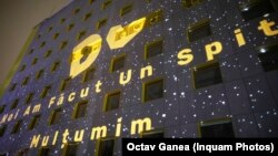 Spitalul construit în curtea Spitalului „Marie Curie” din București este pentru copiii bolnavi de cancer. 