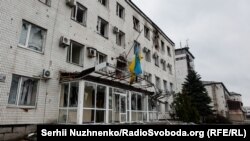 Мар'інка пасьля расейскіх абстрэлаў