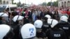 Российские болельщики и польские полицейские. 12 июня 2012 г