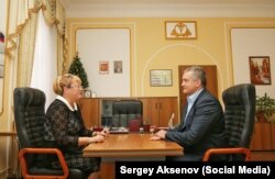 Сергій Аксенов та Ірина Ківіко