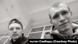 Дзяніс Дзікун з братам