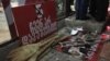 В Зугдиди активисты «Мечты» закидали яйцами и вениками офис «Нацдвижения»