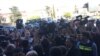 Организаторы протестной акции требовали от ЦИК отстранить от должности председателя окружной избирательной комиссии Зугдиди Миранду Месхи