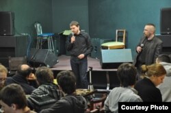 Аляксандар Казакоў і Мікалай Плавінскі
