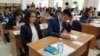 Kazakhstan - Graduates are taking the United national testing exam at Agro-technical university named after Saken Seifullin in Astana. 20June2018 