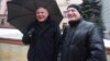 Мікола Статкевіч (зьлева) і Ўладзімер Някляеў