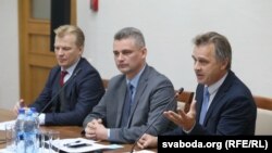 Зьлева направа — Віталь Рымашэўскі, Юрась Губарэвіч і Анатоль Лябедзька