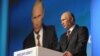 Russia -- Russian President Vladimir Putin speaks during the VTB Capital "Russia Calling!" Investment Forum in Moscow, October 2, 2014
