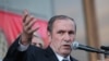 Armenia - Opposition leader Levon Ter-Petrosian addresses supporters in Yerevan, 01Oct2011.