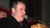 Armenia - Opposition leader Levon Ter-Petrosian speaks at a rally in Yerevan, 1Mar2012.