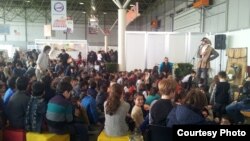 В павильонах «Экспо Джорджиа» можно было рассмотреть работы знаменитых и не очень иллюстраторов, а также принять участие в различных мастер-классах, организованных Центром искусства книги