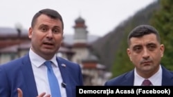 Vasile Costiuc și George Simion.
