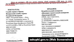 110 квартир для російської ФСО в Криму придбано у «Житлово-будівельного кооперативу «Красноармійський»