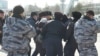 Kazakhstan - Astana arrests in front of the city mayor