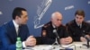 В обсуждении темы принимали участие: Давид Сангулия, начальник государственно-правового управления администрации президента, Наур Смыр, начальник ГАИ, и Рауль Хагба, инспектор исполнения административного законодательства