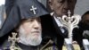 Armenia -- Catholicos Garegin II attends the ceremony marking the anniversary of the 1915 mass killing of Armenians in the Ottoman Empire, in Yerevan, 24Apr2010