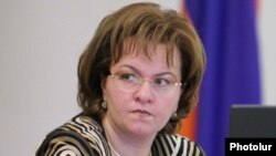 Armenia - Deputy parliament speaker Arevik Petrosian.