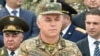 Nagorno-Karabakh - General Levon Mnatsakanian, the commander of the Karabakh Armenian army, attends an official ceremony in Stepanakert, 9May2016.