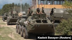 Военные учения российских сил в Абхазии и Южной Осетии стали «рутинными». Гудаута, 13 августа 2018 г.