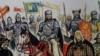 Князь Альгерд і войскі ВКЛ. Мастак Аляксандар Ключнікаў
