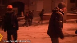 Унутраныя войскі адрэзалі мітынгоўцаў у намётах