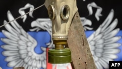 Каля барыкады ў Славянску
