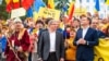 Кіраўнік PAS Ігар Гросу і прэм’ер-міністар Малдовы Дарын Рэчан