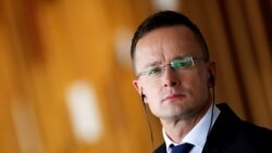 Глава МИД Венгрии Петер Сийярто.