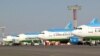 Uzbekistan - planes of Uzbekistan airlines