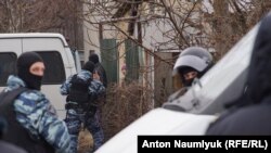 Обшук у будинку Марлена Мустафаєва, Сімферополь, 21 лютого 2017 року