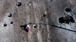 Антоновский мост после первого удара ВСУ 20 июля