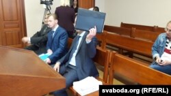 Прадстаўнікі органаў міліцыі ў судзе