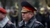 Сяргей Хаменка на сьвяткаваньні Дня міліцыі ў сакавіку 2020 году. Тады ён працаваў на пасадзе намесьніка міністра ўнутраных справаў Беларусі.