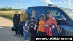 Мігранты на беларуска-літоўскай мяжы. 2021 год