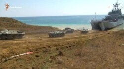 Російська армія проводить навчання в Феодосії