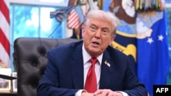 САД- Американскиот претседател Доналд Трамп, 25 септември 2025 година. 