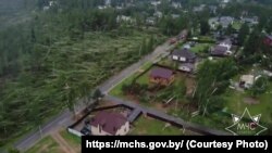 Наступствы ветру і залевы пад Менскам. 30 ліпеня 2025