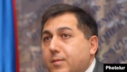 Armenia -- Human rights ombudsman Armen Harutiunian