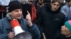 Ігар Марзалюк на "Маршы недармаедаў" у Магілёве, 15 сакавіка
