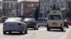У цэнтры Бабруйску пратэстуюць кіроўцы. ВІДЭА