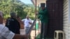 Черкесский старейшина Руслан Гвашев во время голодовки