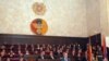 Armenia -- Convention of Karabakh war verterans' "Yerkrapah" union, Yerevan, 16Feb2010