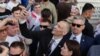 Сяргей Ціханоўскі на мітынгу ў Варшаве, 26 чэрвеня 2025