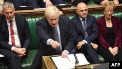 Борис Джонсон в парламенте